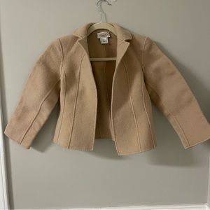 100% wool girl’s coat